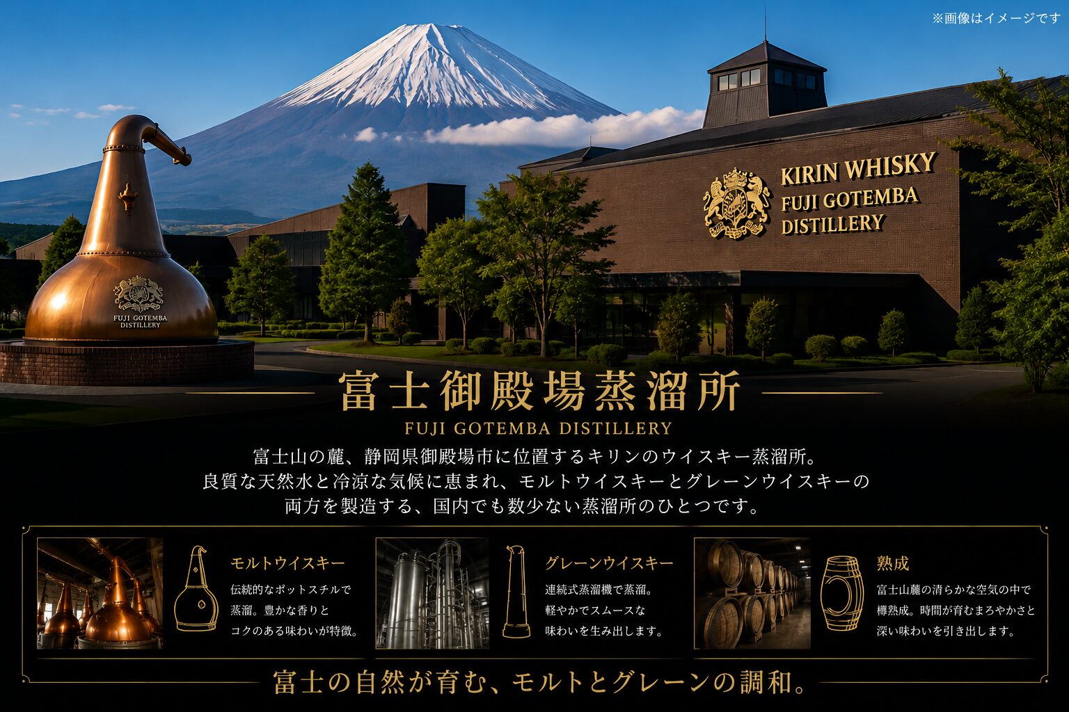 富士御殿場蒸溜所のイメージ画像
