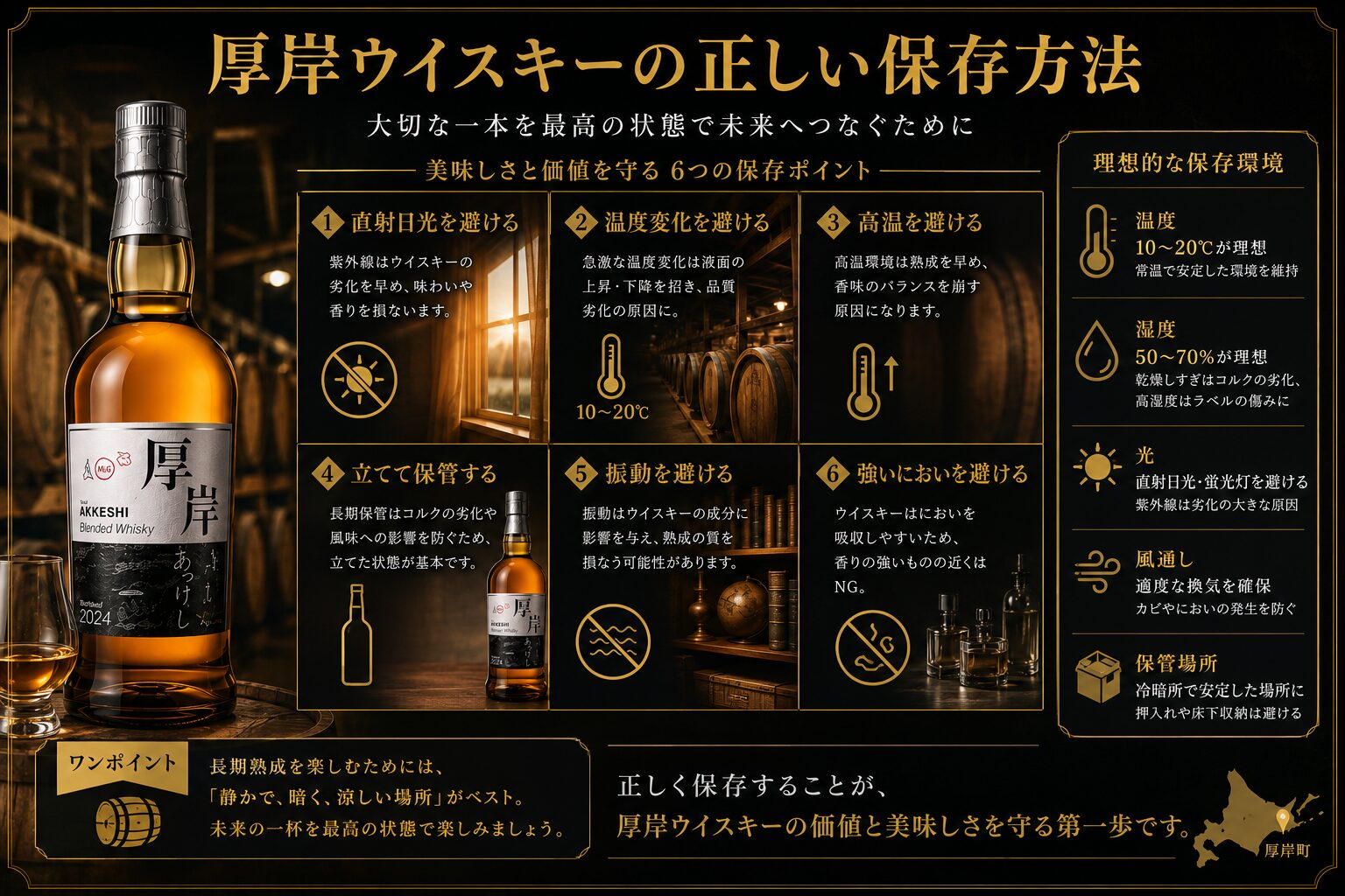 厚岸ウイスキー10年後の価格予想