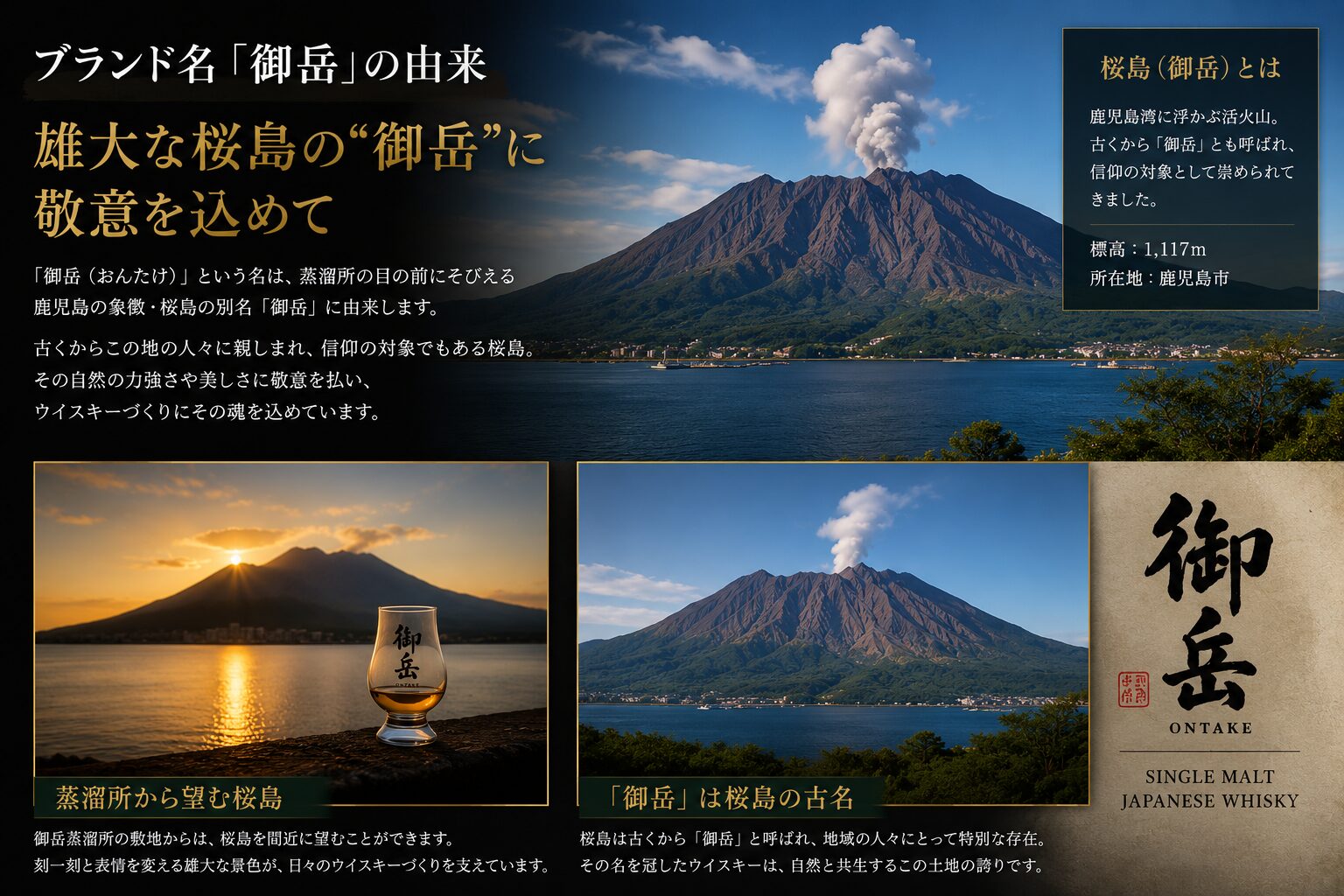 御岳ウイスキーの歴代ボトルとラインナップ
